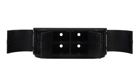Nicola Media Cabinet Black by Moe's Home at Eve Furniture
