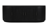 Nicola Media Cabinet Black by Moe's Home at Eve Furniture