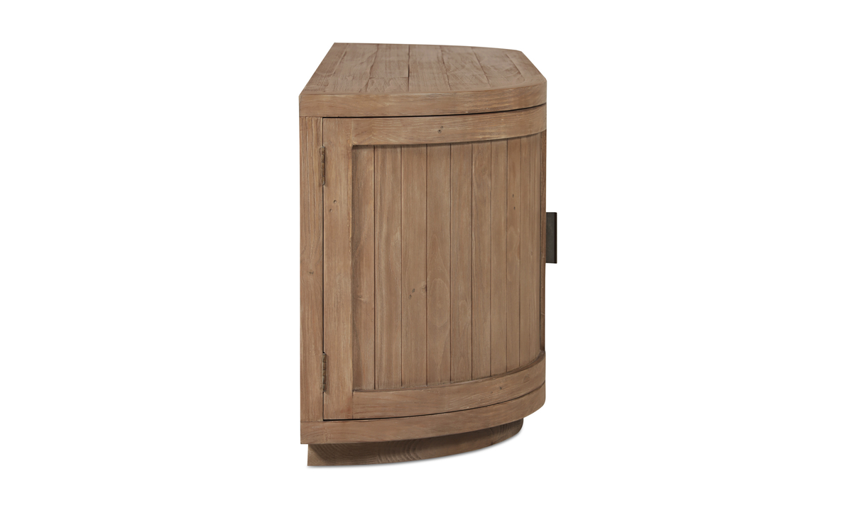 Nicola Media Cabinet - Natural by Moe's Home at Eve Furniture