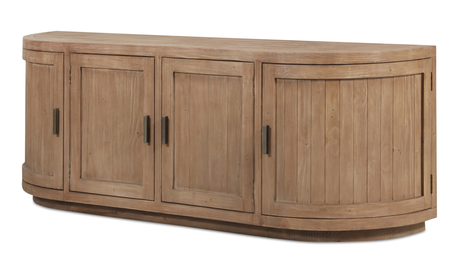 Nicola Media Cabinet - Natural by Moe's Home at Eve Furniture