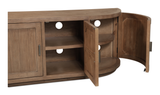Nicola Media Cabinet - Natural by Moe's Home at Eve Furniture