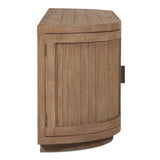 Nicola Natural Media Cabinet by Moe's Home at Eve Furniture