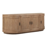 Nicola Natural Media Cabinet by Moe's Home at Eve Furniture