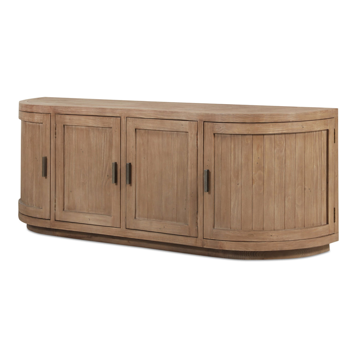 Nicola Natural Media Cabinet by Moe's Home at Eve Furniture