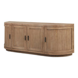 Nicola Natural Media Cabinet by Moe's Home at Eve Furniture