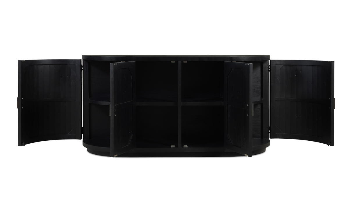 Nicola Sideboard Black by Moe's Home at Eve Furniture