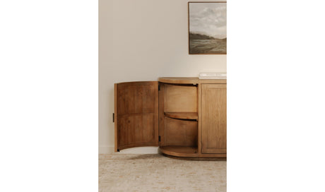 Nicola Sideboard Natural by Moe's Home at Eve Furniture