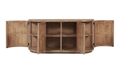 Nicola Sideboard Natural by Moe's Home at Eve Furniture