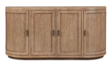 Nicola Sideboard Natural by Moe's Home at Eve Furniture