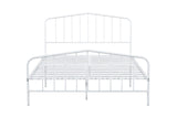 Nicoli White Full Metal Bed by Furniture of America at Eve Furniture