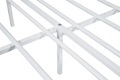 Nicoli White Full Metal Bed by Furniture of America at Eve Furniture