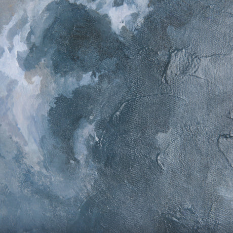 Night cloud I by Mercana Studio a Hand Embellished Textured Canvas by Mercana at Eve Furniture