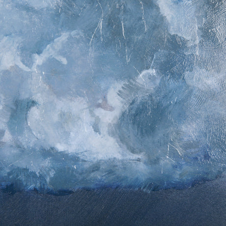 Night cloud I by Mercana Studio a Hand Embellished Textured Framed Art Print by Mercana at Eve Furniture