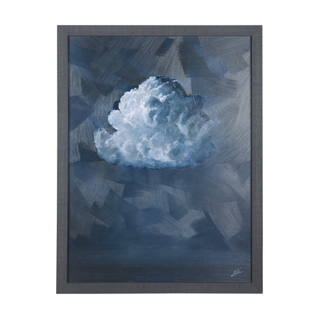 Night cloud I by Mercana Studio a Hand Embellished Textured Framed Art Print by Mercana at Eve Furniture