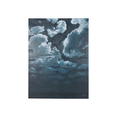 Night cloud II by Mercana Studio a Hand Embellished Textured Canvas by Mercana at Eve Furniture