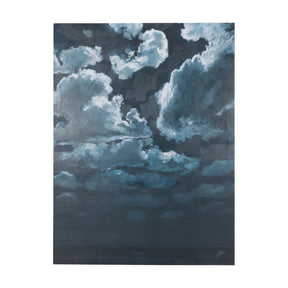 Night cloud II by Mercana Studio a Hand Embellished Textured Canvas by Mercana at Eve Furniture