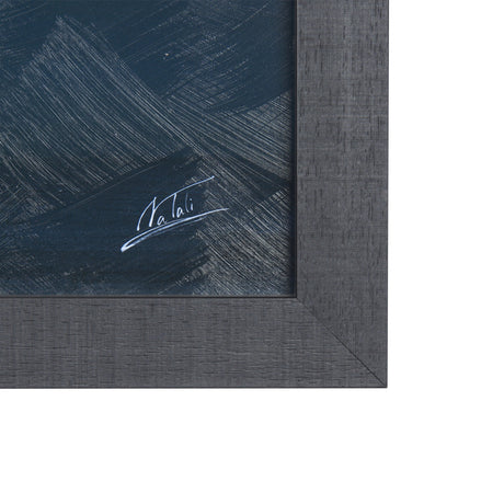 Night cloud II by Mercana Studio a Hand Embellished Textured Framed Art Print by Mercana at Eve Furniture