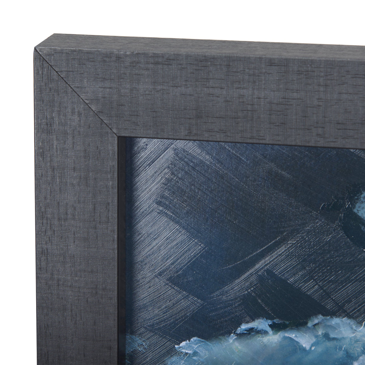 Night cloud II by Mercana Studio a Hand Embellished Textured Framed Art Print by Mercana at Eve Furniture