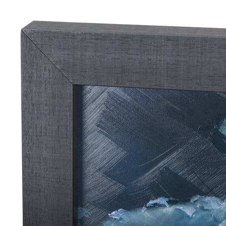 Night cloud II by Mercana Studio a Hand Embellished Textured Framed Art Print by Mercana at Eve Furniture