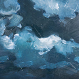 Night cloud II by Mercana Studio a Hand Embellished Textured Framed Art Print by Mercana at Eve Furniture