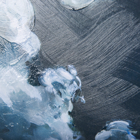 Night cloud II by Mercana Studio a Hand Embellished Textured Framed Art Print by Mercana at Eve Furniture
