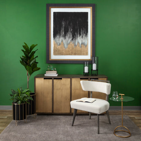 Night Fire by Studio M a handmade Original Framed Artwork under Glass by Mercana at Eve Furniture