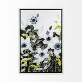 Night Foliage I by Grace Popp a Hand Embellished Textured Framed Art Print Matted under Glass by Mercana at Eve Furniture