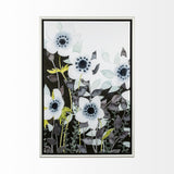 Night Foliage II by Grace Popp a Hand Embellished Textured Framed Art Print Matted under Glass by Mercana at Eve Furniture