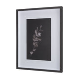 Night Leaves I by Mercana Studio a Hand Embellished Textured Framed Art Print Matted under Glass by Mercana at Eve Furniture