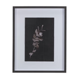 Night Leaves I by Mercana Studio a Hand Embellished Textured Framed Art Print Matted under Glass by Mercana at Eve Furniture