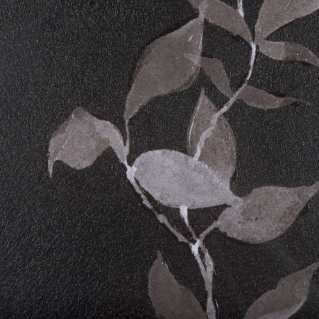 Night Leaves II by Mercana Studio a Hand Embellished Textured Framed Art Print Matted under Glass by Mercana at Eve Furniture