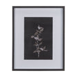 Night Leaves II by Mercana Studio a Hand Embellished Textured Framed Art Print Matted under Glass by Mercana at Eve Furniture