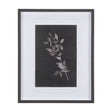Night Leaves III by Mercana Studio a Hand Embellished Textured Framed Art Print Matted under Glass by Mercana at Eve Furniture