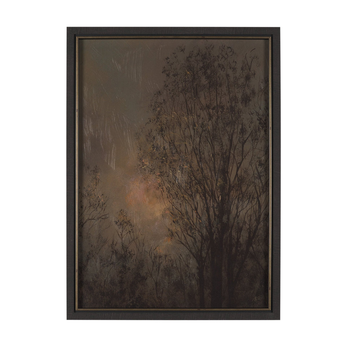 Nights Sky III by Mercana Studio a Hand Embellished Decograph Framed Art Print by Mercana at Eve Furniture