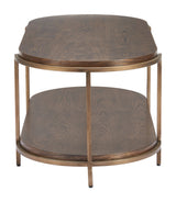 Niju Brown Coffee Table by Zuomod at Eve Furniture