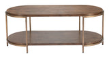 Niju Brown Coffee Table by Zuomod at Eve Furniture
