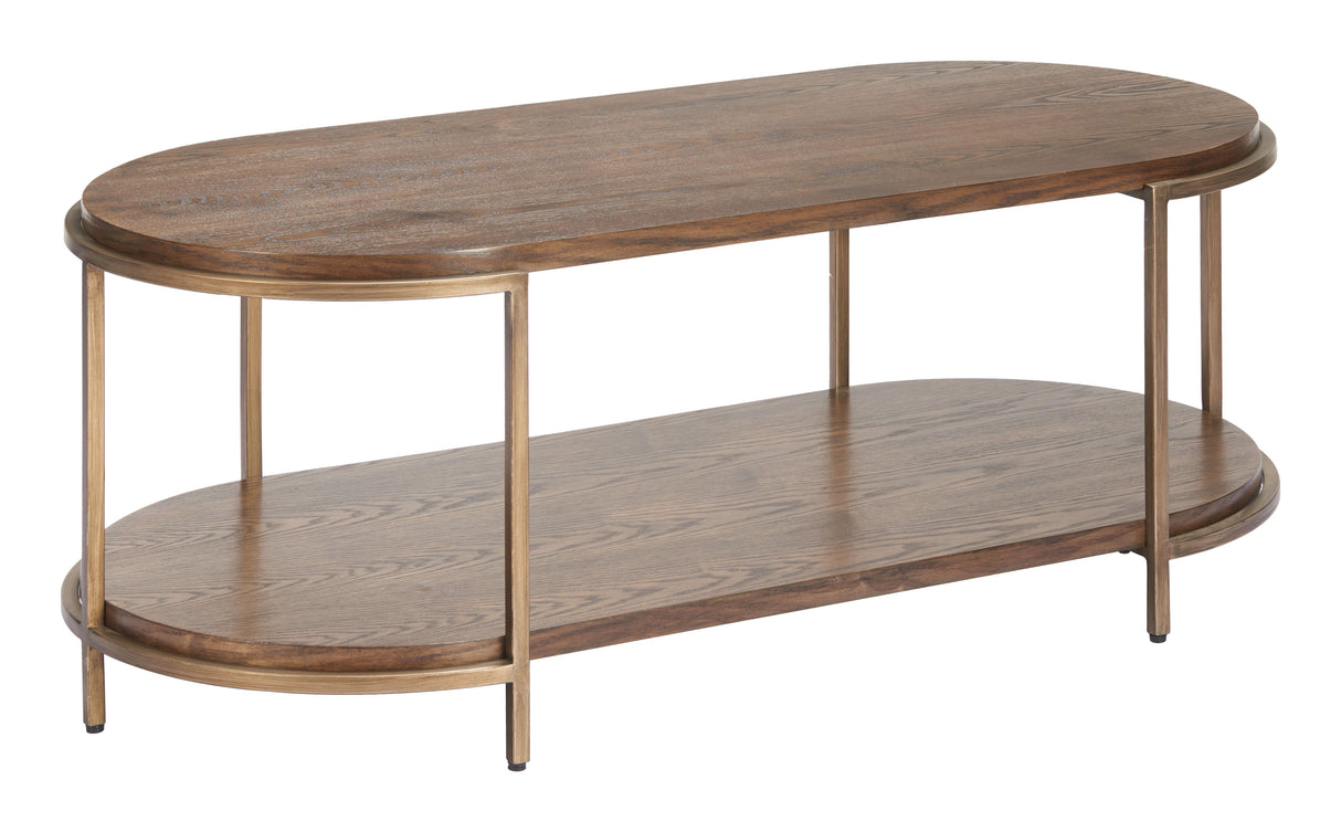 Niju Brown Coffee Table by Zuomod at Eve Furniture