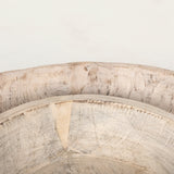 Nikita Set of 2 Large Light-Wash Reclaimed Wood Bowls by Mercana at Eve Furniture