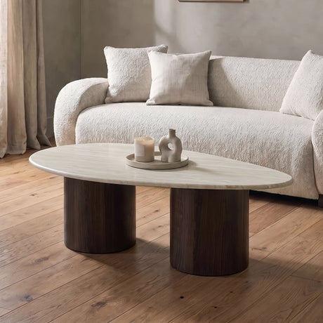 Nikos Dark Walnut Coffee Table by Furniture of America at Eve Furniture