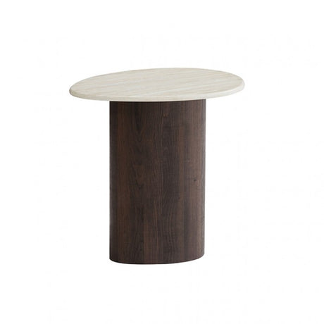 Nikos Dark Walnut End Table by Furniture of America at Eve Furniture