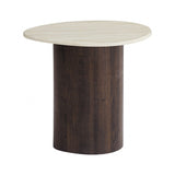 Nikos Dark Walnut End Table by Furniture of America at Eve Furniture