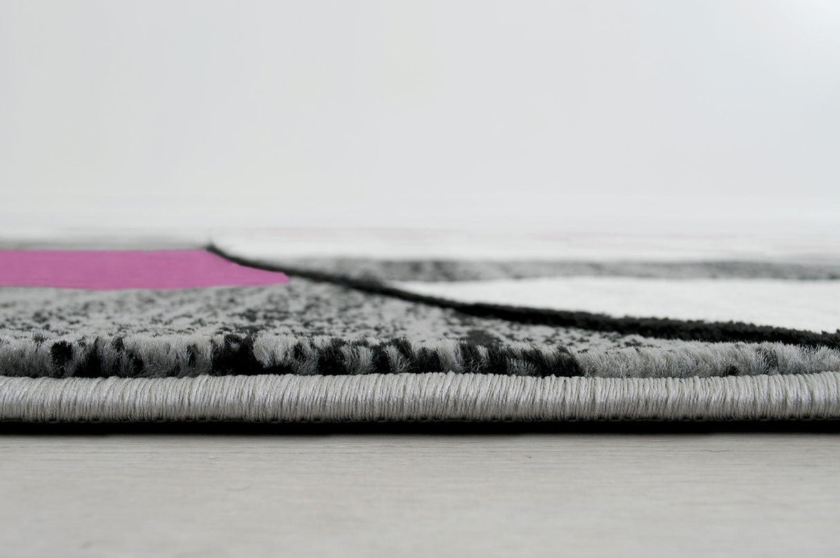 Niksar Gray/Purple Area Rug by Furniture of America at Eve Furniture