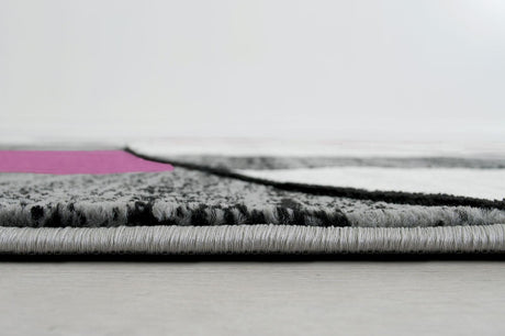 Niksar Gray/Purple Area Rug by Furniture of America at Eve Furniture