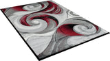 Niksar Red Area Rug by Furniture of America at Eve Furniture