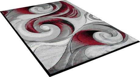 Niksar Red Area Rug by Furniture of America at Eve Furniture