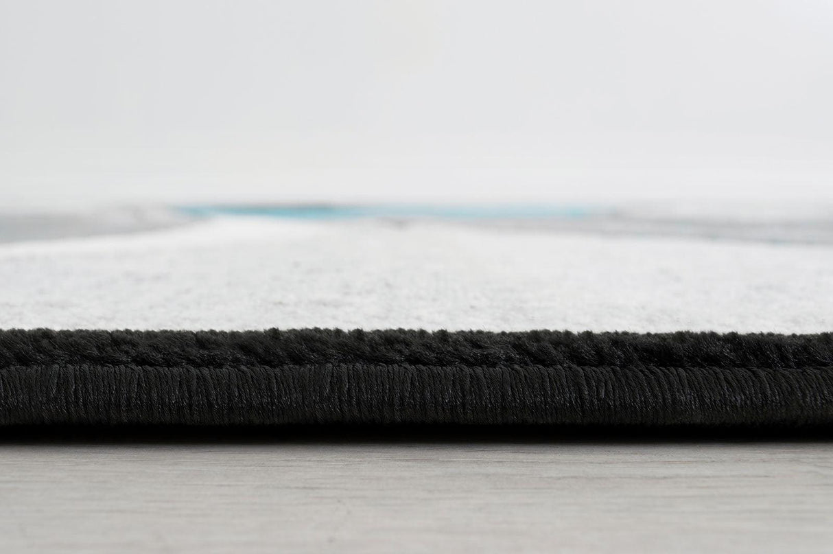 Niksar Turquoise Area Rug by Furniture of America at Eve Furniture