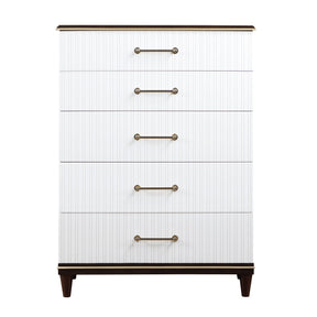 Niles White/Cherry Chest by Homelegance at Eve Furniture