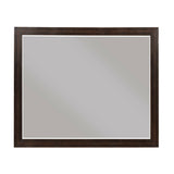 Niles White/Cherry Mirror (Mirror Only) by Homelegance at Eve Furniture