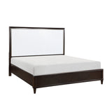 Niles White/Cherry Panel Bedroom Set by Homelegance at Eve Furniture