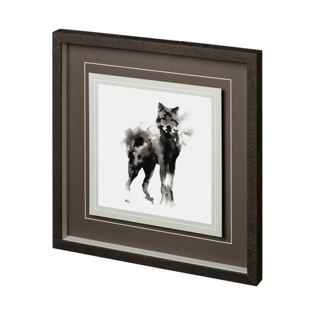 Nilgiri by Kristine Hegre a Hand Embellished Textured Framed Art Print Matted under Glass by Mercana at Eve Furniture
